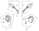F02 Switchar & Backspeglar